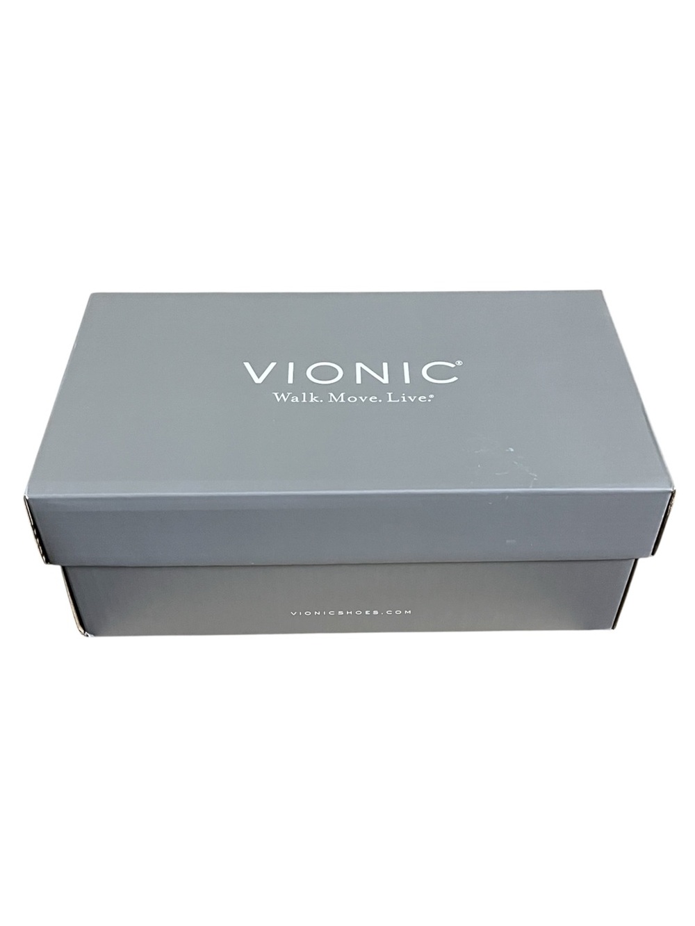 EMPTY Vionic Women’s Rest Bella II Sandals Blue Bell Size 7 Shoe Box